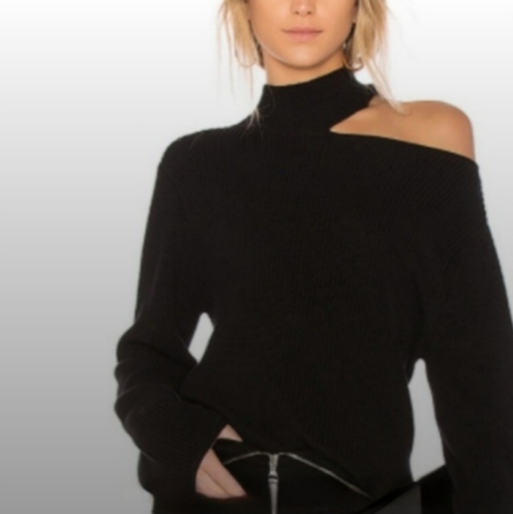 RtA Langley Mock Neck Sweater